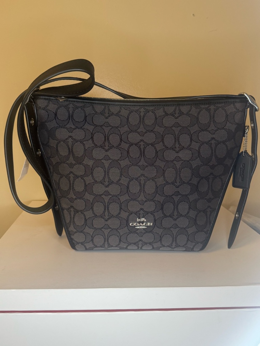 Coach Signature Duffel Black-Smoke Bag